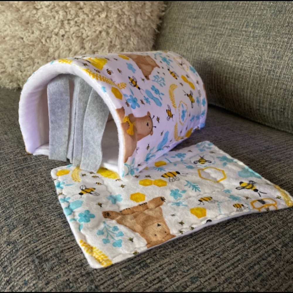 Small pet bed hedgehog guinea pig rat cozy hide